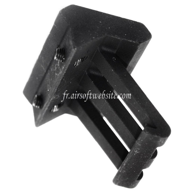 APS PER Phantom 3-Slots Offset 45 Degré 20mm Picatinny Rail Montage Noir