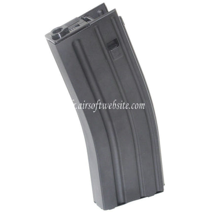 Airsoft Website 430 Billes Hi-Cap Chargeur Convient pour ARMY Tokyo Marui Next Generation GenII 416 Scar-L M4 Série AEG EBB Fusil Noir