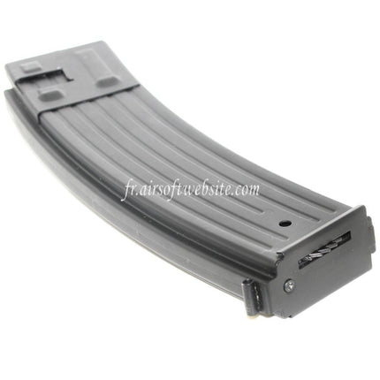 Airsoft Website 550 Billes Hi-Cap Chargeur Convient pour MP44 Série AEG Fusil Noir