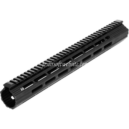 APS CNC 15 Pouces Boar 2.0 M-LOK Rail de Garde-Main Convient pour APS CYMA G&P JG Tokyo Marui M4 M16 Série AEG Fusil Airsoft Noir