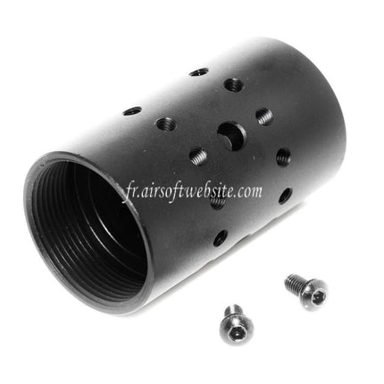 APS CNC 15 Pouces Boar 2.0 M-LOK Rail de Garde-Main Convient pour APS CYMA G&P JG Tokyo Marui M4 M16 Série AEG Fusil Airsoft Noir