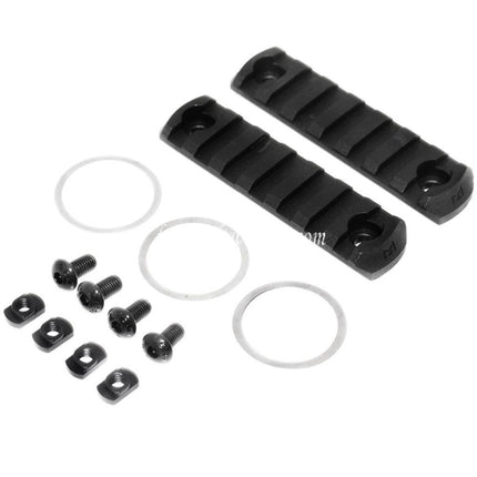 APS CNC 13.5 Pouces Evolution Tech 4.0 M-LOK Rail de Garde-Main Convient pour APS CYMA G&P JG Tokyo Marui M4 M16 Série AEG Fusil Airsoft Noir