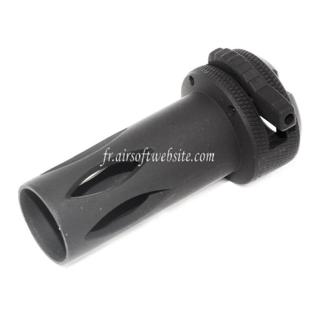 CYMA Métal QD Frein de Bouche Convient pour CM041 CM049 MP5 Série AEG Fusil Airsoft Noir