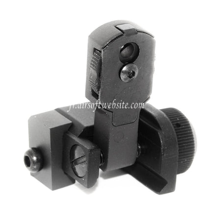 Airsoft Website MAD BUIS Style Rabattable Hausse Convient pour Standard 20mm RIS RAS Rail