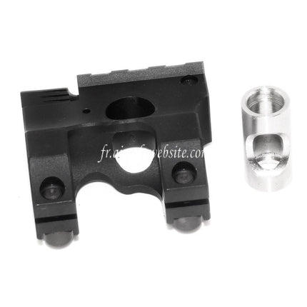 Airsoft Website Vltor Style Métal Rabattable Guidon 20mm Railed Type-B Convient pour M4 M16 AEG Fusil