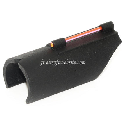Airsoft Website Rouge Fibre Optique Guidon Convient pour CYMA Double Eagle APS Tokyo Marui M870 Shotgun Airsoft