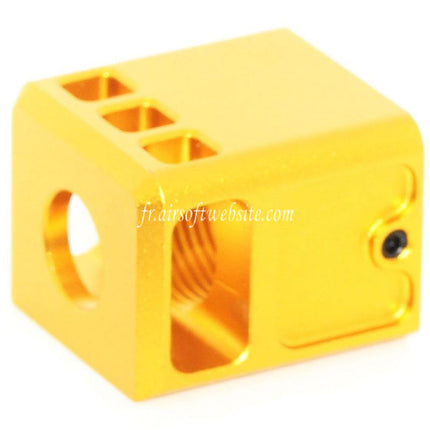 5KU Stubby Comp Compensateur -14mm CCW sens antihoraire Convient pour Tokyo Marui G17 G18C GBB Pistolet Airsoft