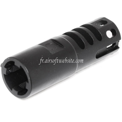 APS 68mm Evolution Tech Frein de Bouche Cache-Flamme 1.0 Convient pour -14mm CCW sens antihoraire Canon Fusil Airsoft Noir