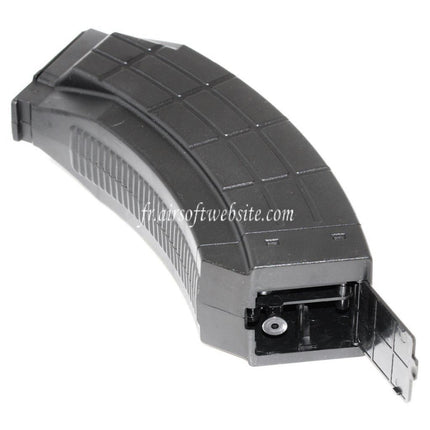 BATTLEAXE 1000 BBs Hi-Cap Flash Magazin Passend für AK Serie AEG Airsoft Gewehr Schwarz