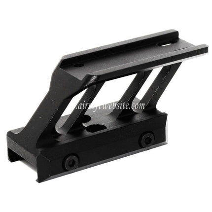 Airsoft Website Métal Lunette Montage Convient pour T1 Sight Noir
