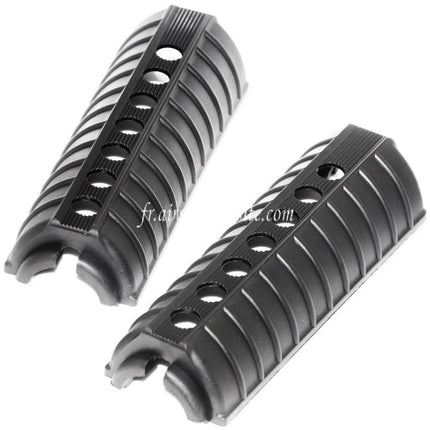 CYMA 156mm M4A1 Plastic Garde-Main Convient pour M4 M16 Série AEG Fusil Airsoft Noir