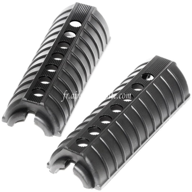 CYMA 156mm M4A1 Plastic Garde-Main Convient pour M4 M16 Série AEG Fusil Airsoft Noir