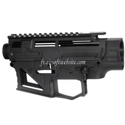 APS CNC Milled PEW Inscription Haut Bas Boîtier Convient pour V2 Version 2 Vitesse Boîte M4 M16 Série AEG Fusil Airsoft
