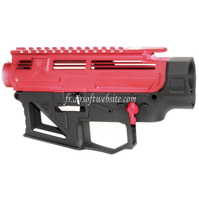 APS CNC Milled PEW Inscription Haut Bas Boîtier Convient pour V2 Version 2 Vitesse Boîte M4 M16 Série AEG Fusil Airsoft