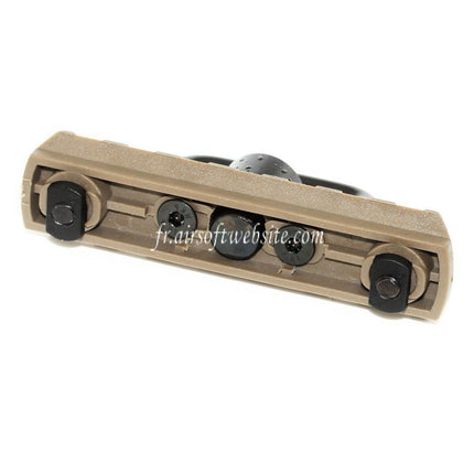 APS 7-Slots MIL-STD 1913 Rail M-LOK Rail Segment Plaque avec QD Sangle Pivot