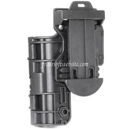 APS Quantum Mechanics OWB Condition 3 Carry Quick Tactical Étui Convient pour G19 G23 Série Pistolet Airsoft Noir