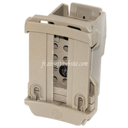 APS Quantum Mechanics Verrouillable Simple Chargeur Poche Convient pour G17 / G18C / G19 / G22 / G23 / G24 / G34 / G35 G-Série GBB Chargeur