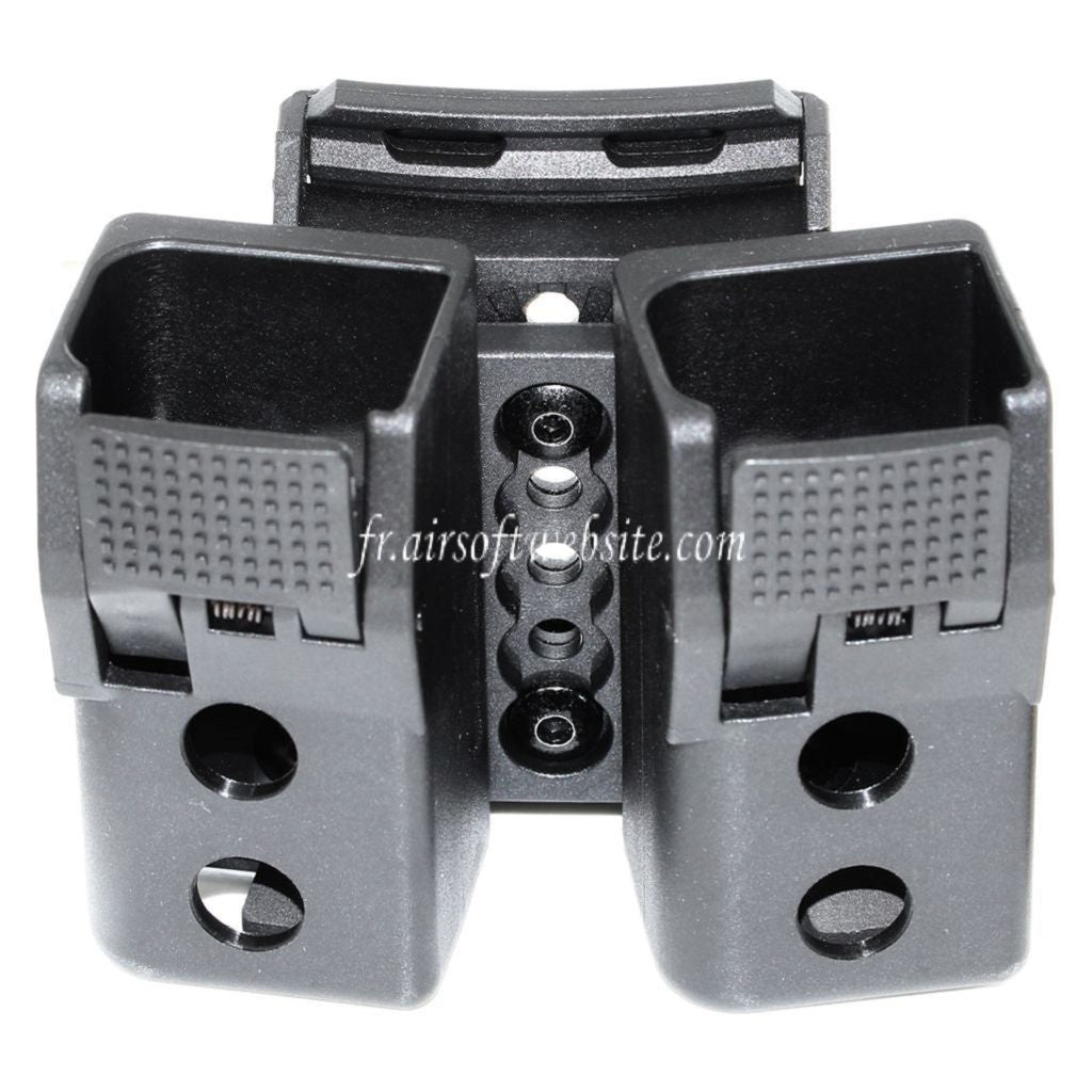 APS Quantum Mechanics Verrouillable Double Chargeur Poche Convient pour G17 / G18C / G19 / G22 / G23 / G24 / G34 / G35 G-Série GBB Chargeur