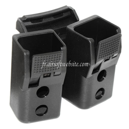 APS Quantum Mechanics Verrouillable Double Chargeur Poche Convient pour G17 / G18C / G19 / G22 / G23 / G24 / G34 / G35 G-Série GBB Chargeur
