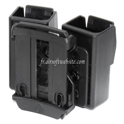 APS Quantum Mechanics Verrouillable Double Chargeur Poche Convient pour G17 / G18C / G19 / G22 / G23 / G24 / G34 / G35 G-Série GBB Chargeur