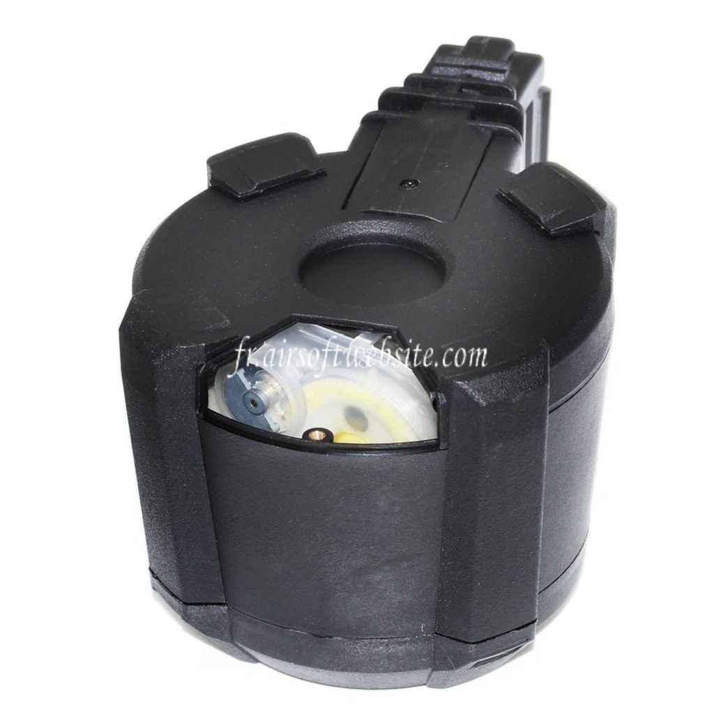 BATTLEAXE 1400 Billes Électrique Chargeur Tambour Convient pour G36 Série AEG Fusil Airsoft