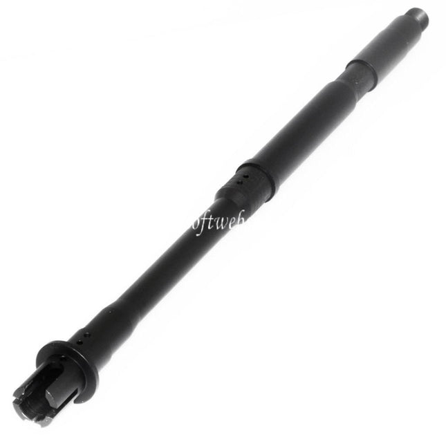 CYMA 280mm 14.5 Pouces Aluminium M4A1 One Piece Canon Extérieur -14mm CCW Fileté Convient pour Tokyo Marui M4 Série AEG Fusil Airsoft Noir