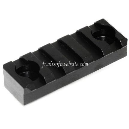 CYMA 54mm 5-Slot 20mm RIS Rail Suitable for URX III Handguard System Black