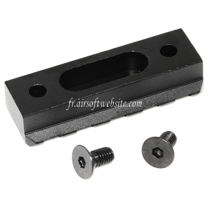 CYMA 54mm 5-Slot 20mm RIS Rail Suitable for URX III Handguard System Black