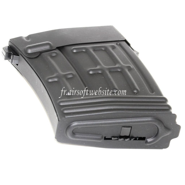 CYMA 120 Billes Hi-Cap Chargeur Convient pour S&T RS CYMA Tokyo Marui SVD Série AEG Fusil Airsoft Noir