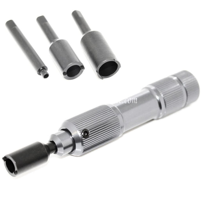 Airsoft Website 3in1 Magnétique Acier Vanne Outil Clé Convient pour Tokyo Marui Western Arms KSC Maruzen GBB Pistolet Chargeurs