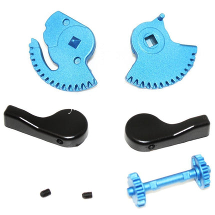 Airsoft Website Métal Sélecteur Set Convient pour Tokyo Marui / KWA / Jing Gong JG / Golden Eagle / Matrix / Echo 1 / SRC G36 G36K G36C Série AEG Fusil Airsoft