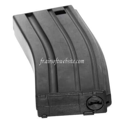 Airsoft Website 140 Billes Économique Plastique Mid-Cap Chargeur Convient pour M4 M16 Série AEG Fusil