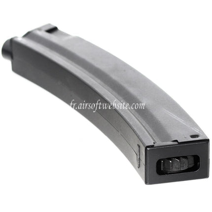 Airsoft Website 250 Billes Métal Hi-Cap Chargeur Convient pour Classic Army / CYMA / G&P / Golden Eagle / JG / SRC / Tokyo Marui MP5 Série AEG Fusil Noir