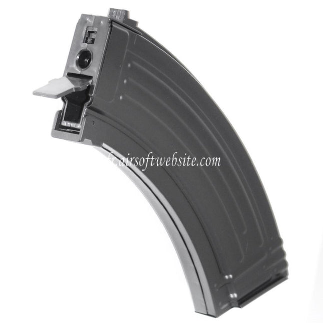 Airsoft Website 600 Billes Métal Hi-Cap Chargeur Convient pour AK Série AEG Fusil Noir