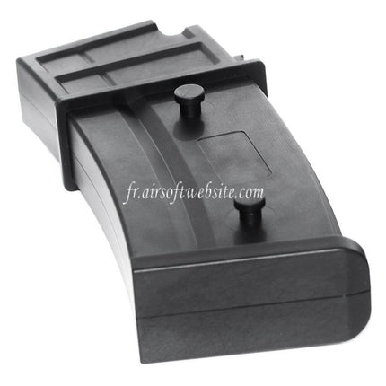 Airsoft Website 140 Billes Mid-Cap Chargeur Convient pour G36 Série AEG Fusil Noir