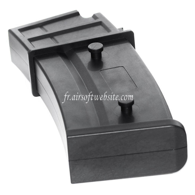 Airsoft Website 140 Billes Mid-Cap Chargeur Convient pour G36 Série AEG Fusil Noir