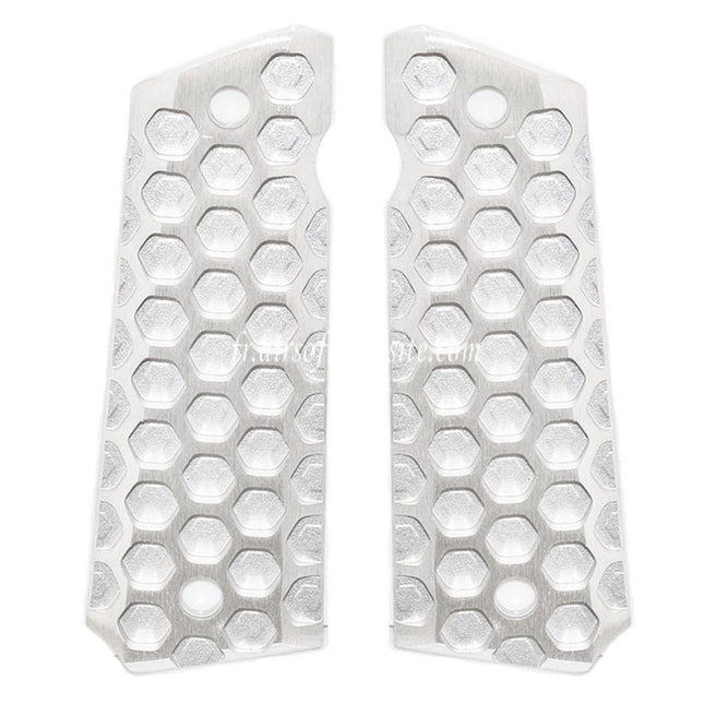 5KU CNC Apocalypse Hive Style Pistolet Poignée Couvre Convient pour Tokyo Marui M1911 / M.E.U. / Army R27 R28 R29 Pistolet Airsoft