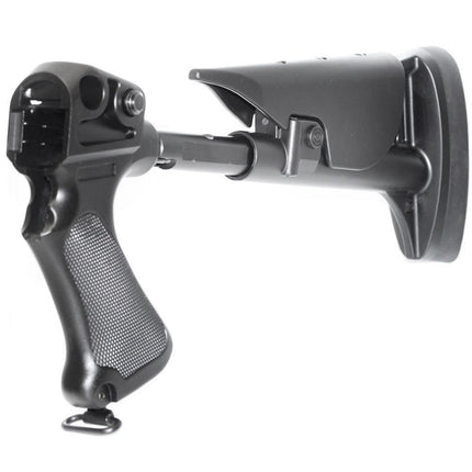 CYMA Rétractable Crosse avec Plastique Poignée Convient pour CYMA M870 Série Shotgun Airsoft Noir