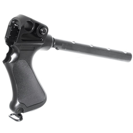 CYMA Rétractable Crosse avec Plastique Poignée Convient pour CYMA M870 Série Shotgun Airsoft Noir