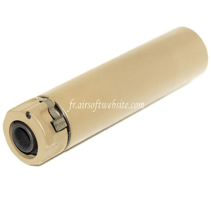 5KU 158mm SOCOM556 RC2 Silencieux avec Frein de Bouche Convient pour -14mm CCW sens antihoraire Canon Fusil Airsoft