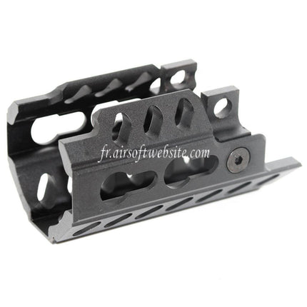 Airsoft Website 77mm Keymod Rail de Garde-Main Convient pour WELL Tokyo Marui MP5K AEG GBB SMG Fusil Noir