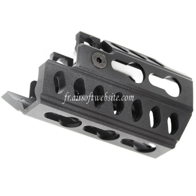 Airsoft Website 77mm Keymod Rail de Garde-Main Convient pour WELL Tokyo Marui MP5K AEG GBB SMG Fusil Noir