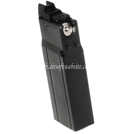 King Arms 15 Billes Co2 Chargeur Convient pour M1 Carbine / M1A1 Paratrooper GBB Fusil Airsoft Noir