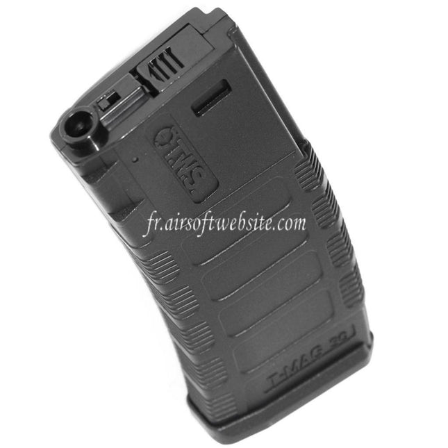King Arms 370 Billes TWS T-MAG Hi-Cap Chargeur Convient pour M4 M16 Série AEG Fusil Airsoft