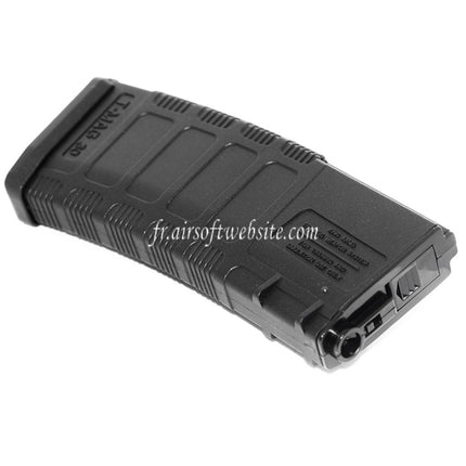 King Arms 370 BB TWS T-MAG Hi-Cap Magazin Passend für M4 M16 Serie AEG Airsoft Gewehr