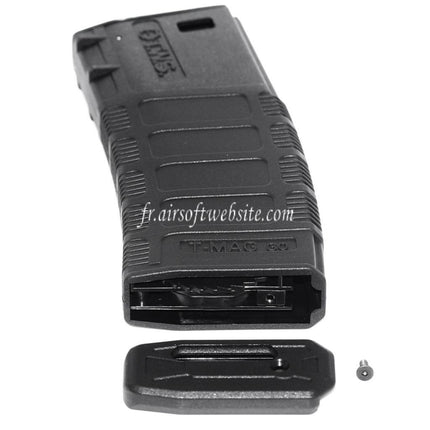 King Arms 370 BB TWS T-MAG Hi-Cap Magazin Passend für M4 M16 Serie AEG Airsoft Gewehr