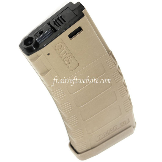 King Arms 370 Billes TWS T-MAG Hi-Cap Chargeur Convient pour M4 M16 Série AEG Fusil Airsoft