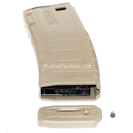 King Arms 370 BB TWS T-MAG Hi-Cap Magazin Passend für M4 M16 Serie AEG Airsoft Gewehr