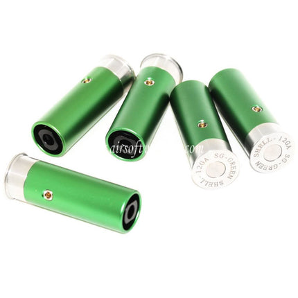 Show Guns Tactical SG 5 Stück Co2 Gas Metall Jagd Patrone Passend für Show Guns Tactical 20mm Granatwerfer Tanaka PPS M870 Schrotflinte Airsoft