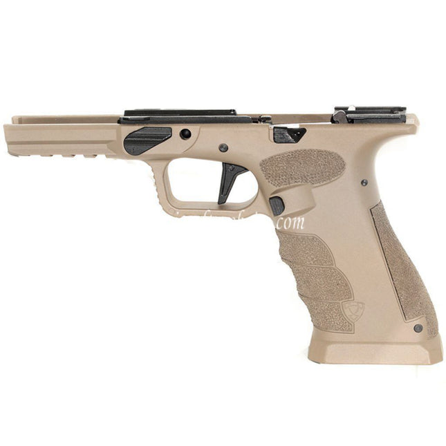 APS Polymère Pointillé Pistolet Poignée Le Châssis Ensemble avec Internals Convient pour SHARK Série GBB Pistolet Airsoft